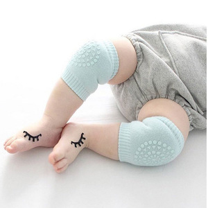 韩版婴幼儿袜套 儿童护膝护腿点胶底加厚毛圈防滑袜套