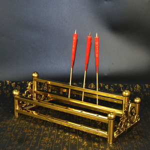 不锈钢蜡烛架插蜡烛祭拜佛堂拜老爷祠堂供佛前寺庙供庙插蜡烛香架