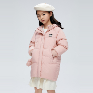 波司登儿童羽绒服中长款2020冬新款女童中大童小学生可爱加厚外套