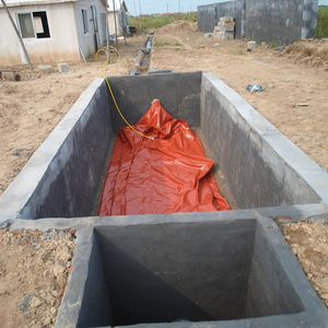 农村家用红色红泥软体沼气池发酵袋全套设备大型养殖猪场化粪池罐