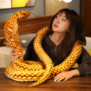 布蛇娃娃毛绒玩具