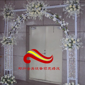全新款婚庆道具拱门新款韩式花门欧式门铁艺婚庆节日用品背景装饰