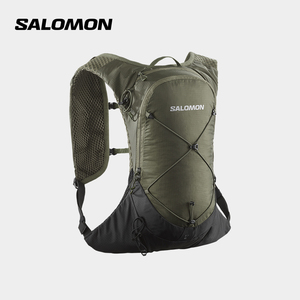 salomon萨洛蒙户外背包黑白绿双肩配件登山徒步郊游轻量6L XT 6