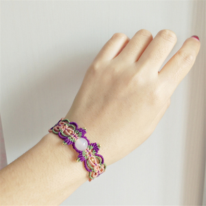 手绳女手工编织diy饰品