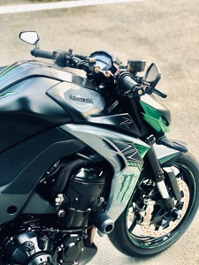 适用于川崎z1000 z900 cb650r z400 改装手把后视镜反光镜倒车镜