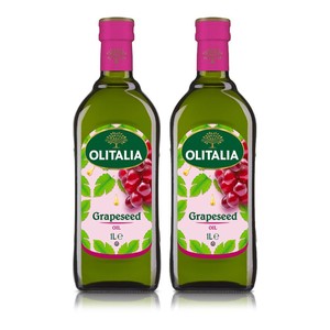 奥尼olitalia葡萄籽油1L*2瓶装不含礼盒餐厅烹饪烘焙进口食用油