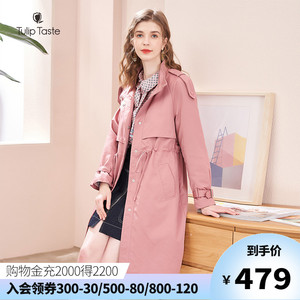 郁香菲风衣女设计感新款女装秋季款外套英伦风休闲气质时尚中长款