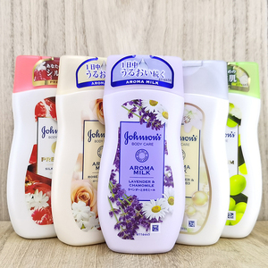 johnsons lotion强生身体乳水蜜桃烟酰胺润肤乳美肌茉莉润肤露