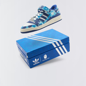 Adidas/阿迪达斯Forum 84 x Bape联名款30周年运动休闲板鞋ID4772