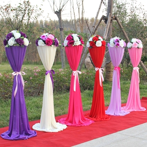 超市汽车店精品店生鲜店剪彩罗马柱迎宾花柱促销注水花架女装店铺