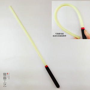 sp软鞭子调教工具spank刑具牛筋棒diy热熔胶双股鞭子