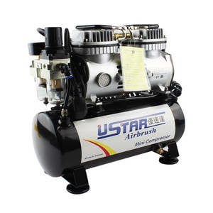 〖HY〗U-STAR优速达 U-602G 喷漆上色静音气泵 带储气罐-新款
