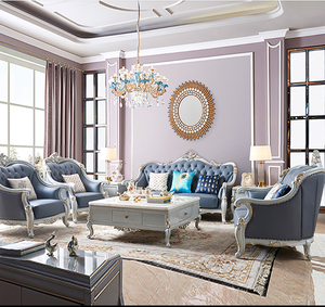 欧式沙发123组合高档别墅客厅轻奢现代简约奢华真皮实木简欧家具