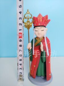 手工玩具创意泥人软陶摆件软陶手工艺品古典名著西游记唐僧精品