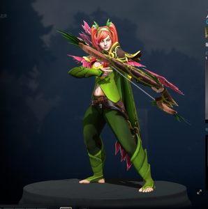 dota2刀塔 风行者 wr 狂风芳歌套装 双马尾 ti5宝瓶套 绝版现货