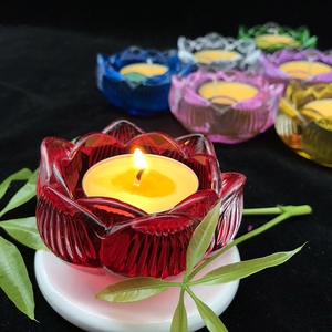 七彩莲花酥油灯