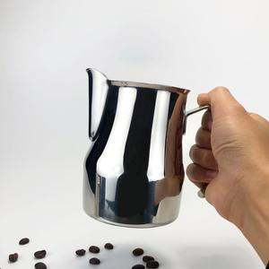 打奶缸咖啡拉花缸特氟龙意大利奶泡缸杯350/500ML304不锈钢拉花杯