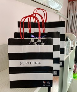 00tb092939387淘宝丝芙兰袋子购物袋礼品袋3人付款1.