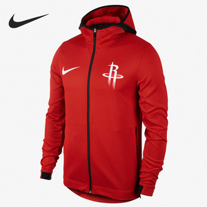 nike/耐克正品2020 nba 休斯顿火箭队球员版男子连帽出场服940131