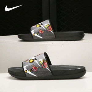 nike/耐克正品offcourt slide 男子一字拖运动凉拖鞋 dj4280-018