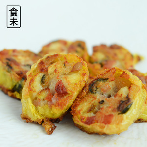 潮汕粿肉炸果肉特产腐竹皮马蹄肉卷广东汕头手工传统小吃美食