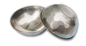 不锈钢碗 卷边碗 双层防烫碗 双层碗 隔热碗 汤碗12cm