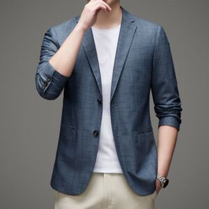 夏季韩版休闲西服男轻薄速干防晒衣小西装超薄商务单西便装外套潮