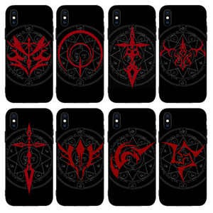 fate亚瑟王11令咒印手机壳12适用saber苹果iphone14max软15/8plus红米