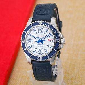 二手百年灵超级海洋三代a17366自动机械瑞士名表42mm