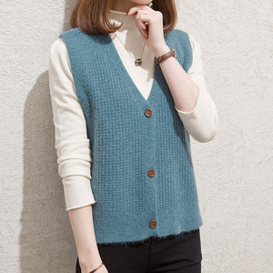 女装 皮毛背心 小马甲女短款背心外搭春秋