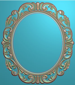 精雕图 欧式卫浴精雕镜子  镜框 柜子 浮雕图木雕   10号