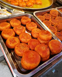 推荐兰雅斋清真黄桂柿子饼十个装西安回民街特产手工制作