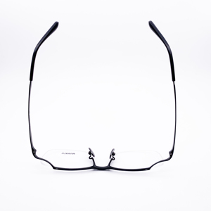 加朋尼大斯极简灰色纯钛男士商务休闲小脸大宽脸近视眼镜架jn570