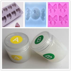 食品级液体ab硅胶 滴胶模具 蛋糕模具矽胶香皂模 翻糖软硅胶