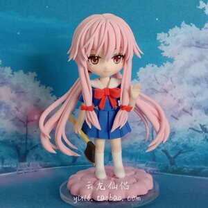 未来日记同人周边我妻由乃超轻粘土人偶手办发图定做个性生日礼物