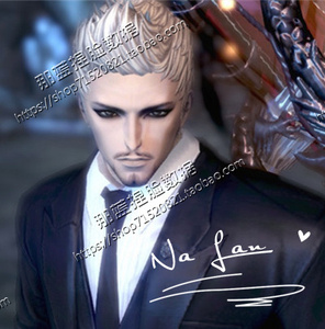 剑灵龙男捏脸数据 那蓝捏脸数据 执事大叔 送时装补丁 自动发货