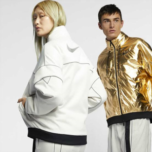 现货nike x ambush jacket 联名 双面穿 3m反光 外套 夹克aq9228