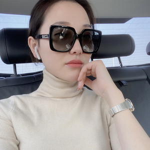 陈乔恩同款墨镜gucci古驰潮流镶钻水晶方形女款时尚太阳镜gg0418s