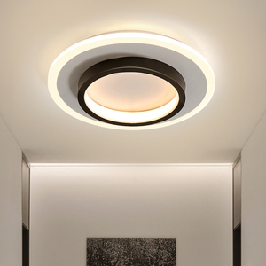 网红爆款入户灯玄关小灯过道灯走廊灯吸顶灯简约现代线条款新款薄