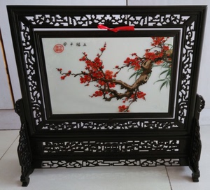 东台发绣/纯手工刺绣/盐城地方特产/商务礼品/送老外