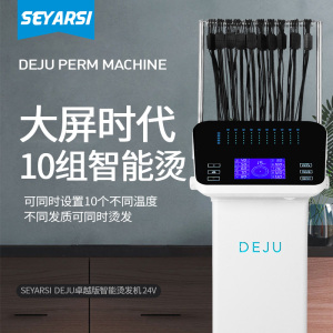 全新升级热烫机烫发器烫发机亚细亚数码机低温热烫机器分十组控温