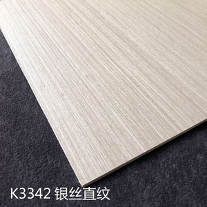 k6342银丝木饰面背景墙护墙板实木贴皮板uv板科定kd板免漆涂装板