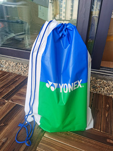 正品YONEX尤尼克斯羽毛球鞋衣服毛巾收纳袋 束口袋 75周年手提袋