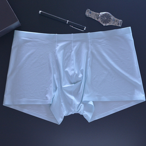 80猫九九1996淘宝新疆包邮南极人男士冰丝内裤四角裤夏季透气超轻薄