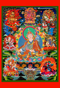 莲花生大士画像
