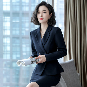 职业套装女套裙ol西服西装套装女士正装面试工作服鸾色生歌旗舰店