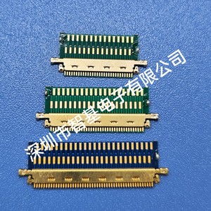 间距0.5mm I-PEX 20454带PCB板连接器 EDP转接头 30P40P50P焊线式