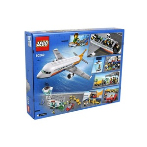 LEGO乐高60262城市大型客运飞机男女孩益智拼装积木玩具模型礼物
