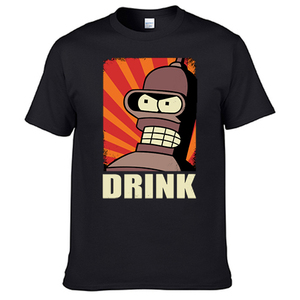 飞出个未来 futurama 班德 bender bending 短袖t恤 t shirt