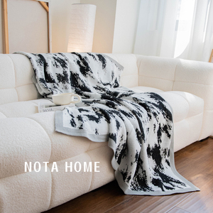 冬季加厚毛绒毯客厅沙发毯样板饭床尾巾单人小毯子午休毯美式盖毯